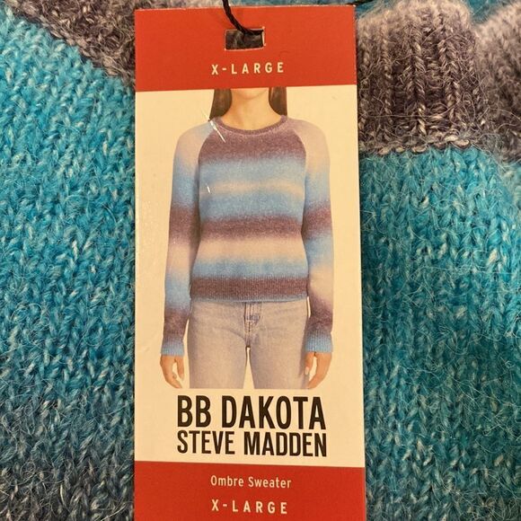 Steve Madden NWT BB Dakota Ombré Sweater - Picture 3 of 6